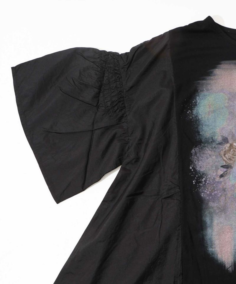 ネコ柄シアー切替プルオーバー-13