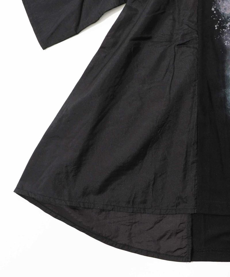 ネコ柄シアー切替プルオーバー-14