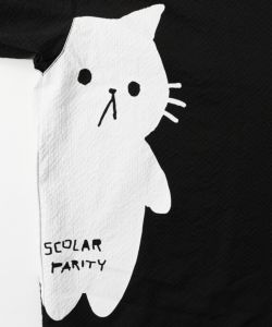 351121：無限ループネコ柄シャツの通販-ScoLar
