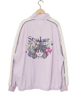 152649：蝶柄メッシュ切替コクーンパーカーの通販-ScoLar