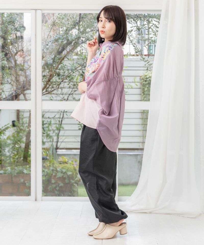 花蝶スカラーちゃん 切替ドルマンシャツ-4