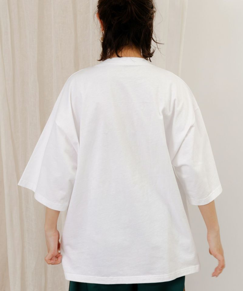 ウインニャーアップリケTシャツ-5