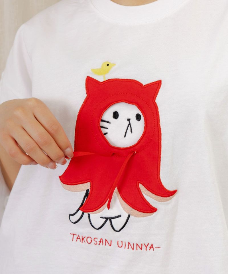 ウインニャーアップリケTシャツ-7