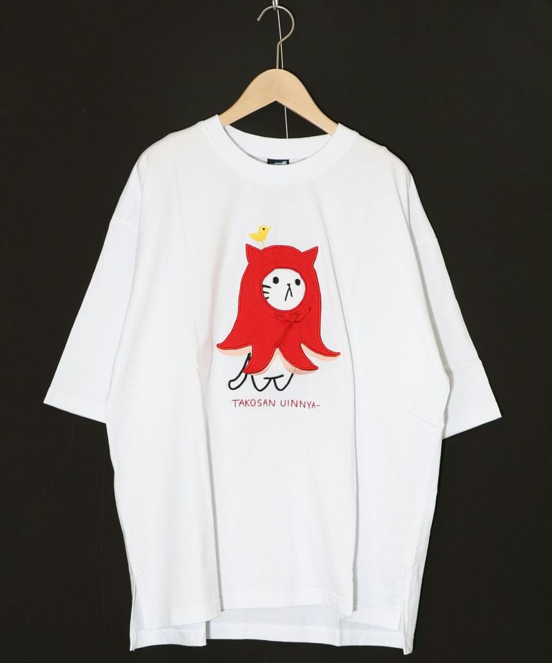 ウインニャーアップリケTシャツ-9