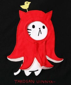ウインニャーアップリケTシャツ-12