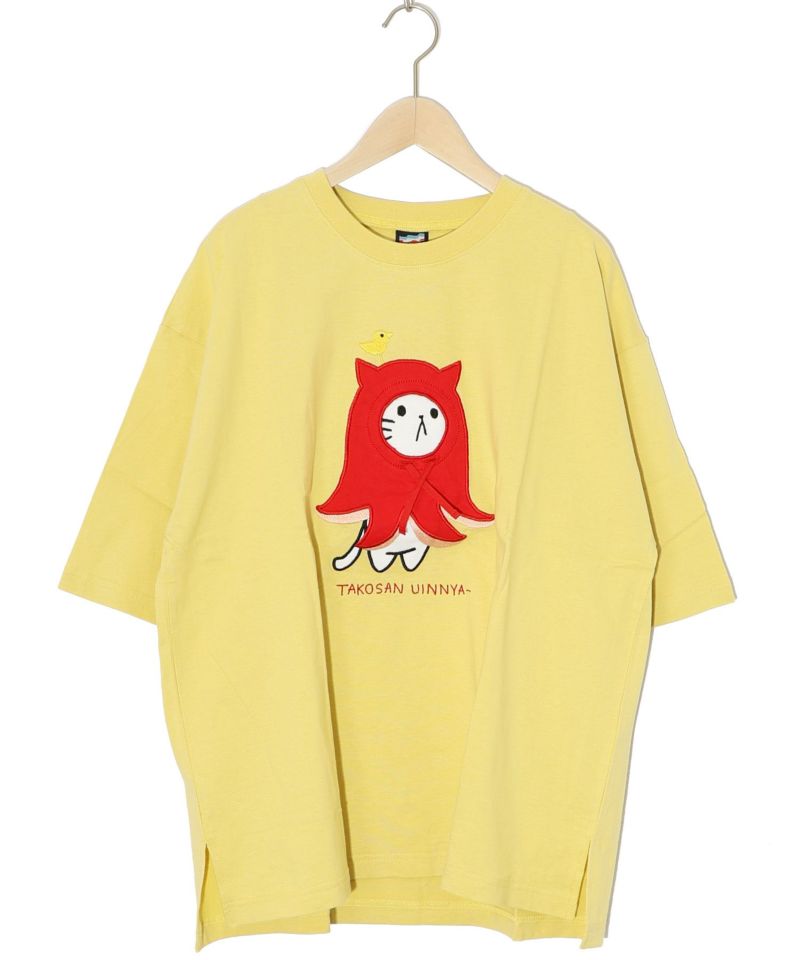 ウインニャーアップリケTシャツ-13