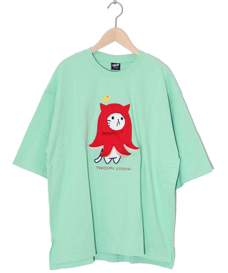 ウインニャーアップリケTシャツ-15