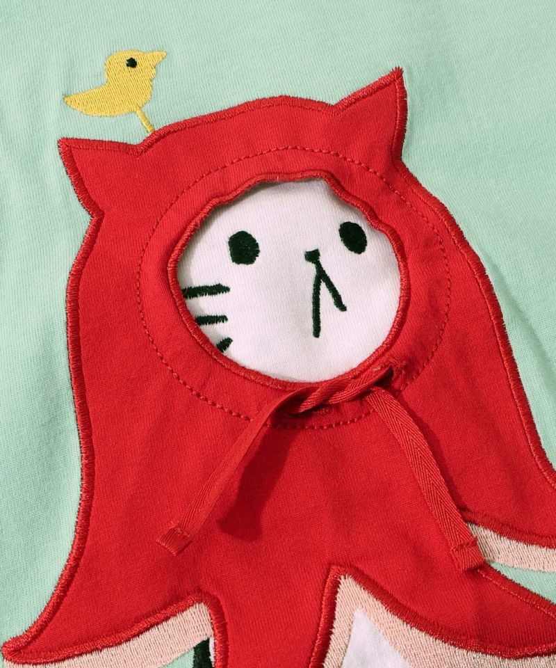 ウインニャーアップリケTシャツ-27