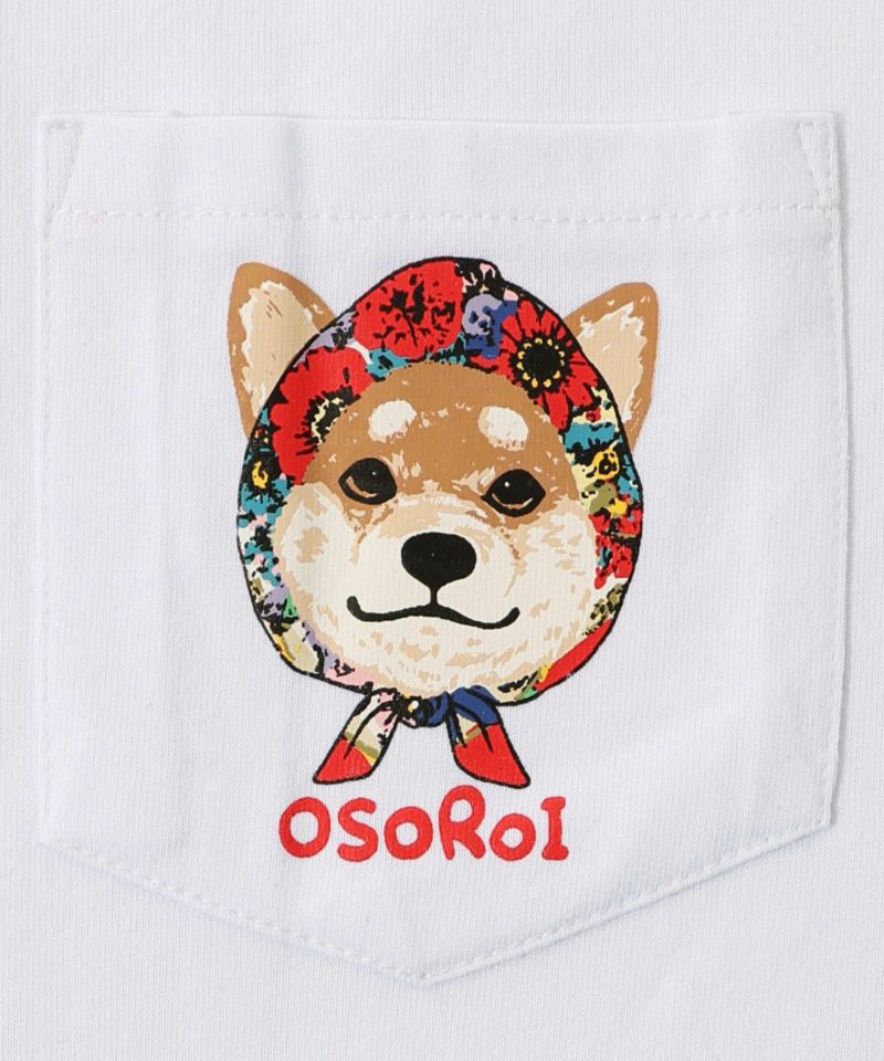ネコ・花・クラゲ 3柄展開 スカーフ付刺繍Tシャツ-12
