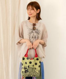スカラーちゃん×ドット ランチトートバッグ-3