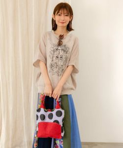 スカラーちゃん×ドット ランチトートバッグ-4