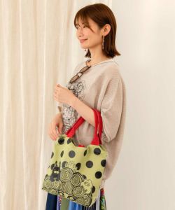 スカラーちゃん×ドット ランチトートバッグ-5