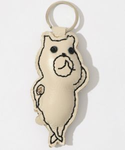 本革キャラクターキーホルダー-7