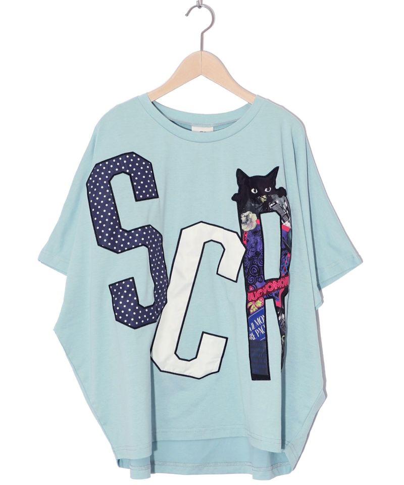 SCRロゴアップリケプルオーバー-12