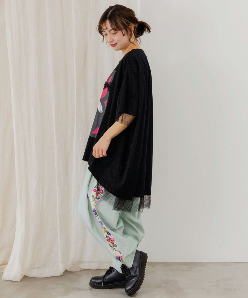 SLY | Champion LAYERED LINE PONCH パンツ (パンツ ) |SHEL
