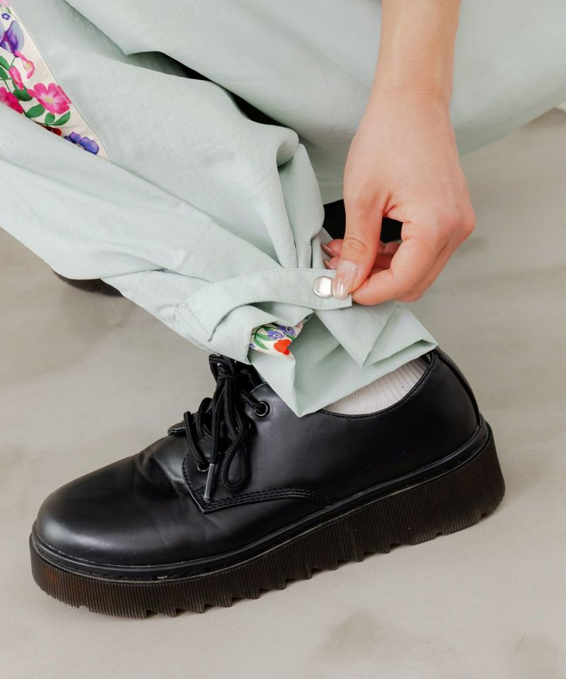 ScoLar パンツ ScoLar/スカラー 総柄裏起毛PT レディース
