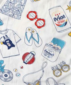 orion×ScoLar リゾート柄シャツ-9