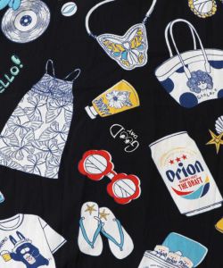 orion×ScoLar リゾート柄シャツ-11