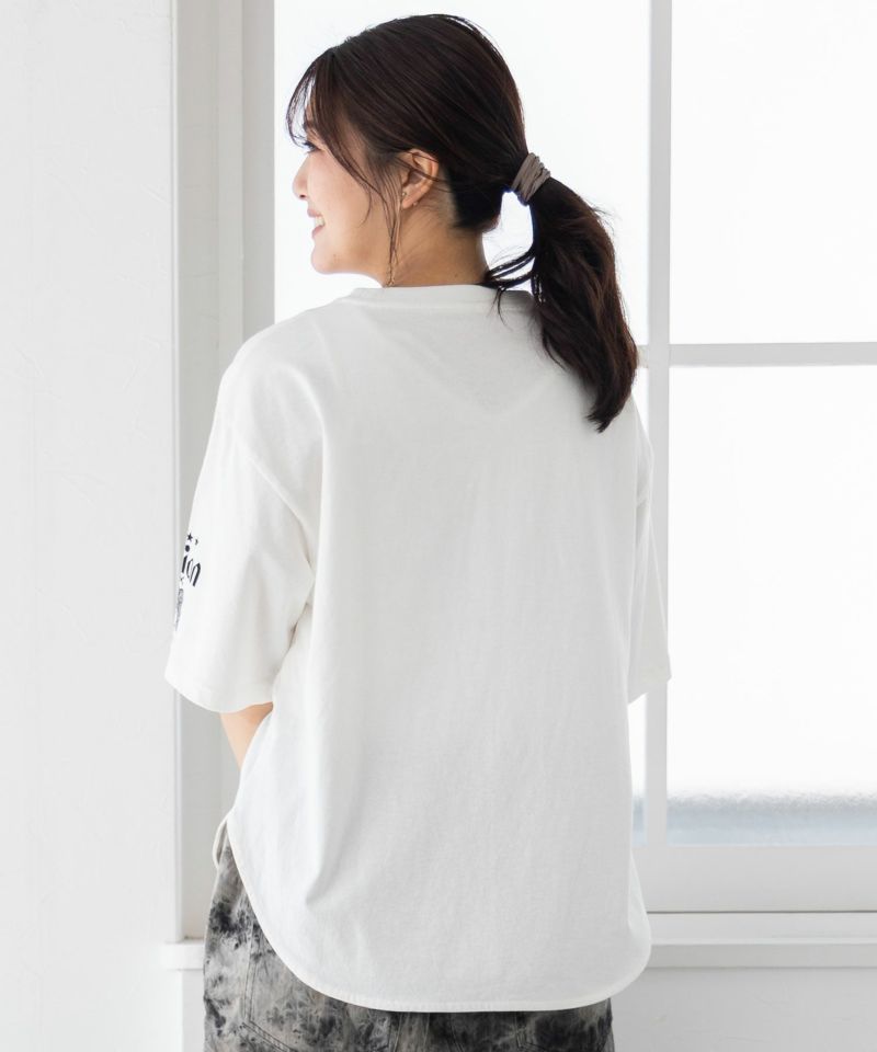 orion×ScoLar 星降る夜のオリオンタイム柄Tシャツ-5