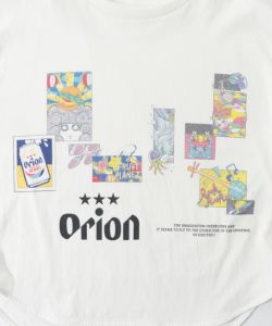 orion×ScoLar 星降る夜のオリオンタイム柄Tシャツ-10