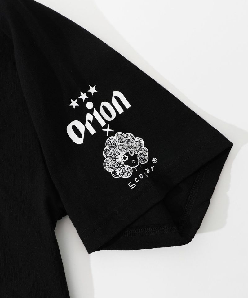 orion×ScoLar 星降る夜のオリオンタイム柄Tシャツ-15