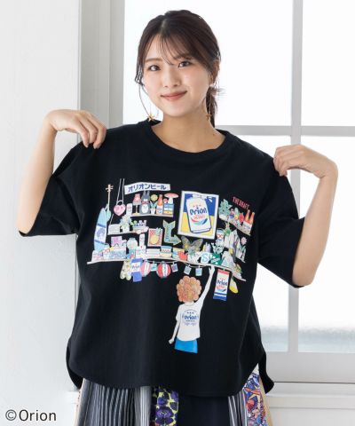 近年極美品★LEONARD★トロピカルカットソーTシャツ★42 (40の方にも) TOKYO CULTUART by BEAMS（トーキョー カルチャート by ビームス