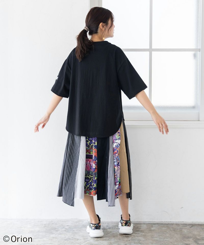 orion×ScoLar オリオンパーティー柄Tシャツ-6
