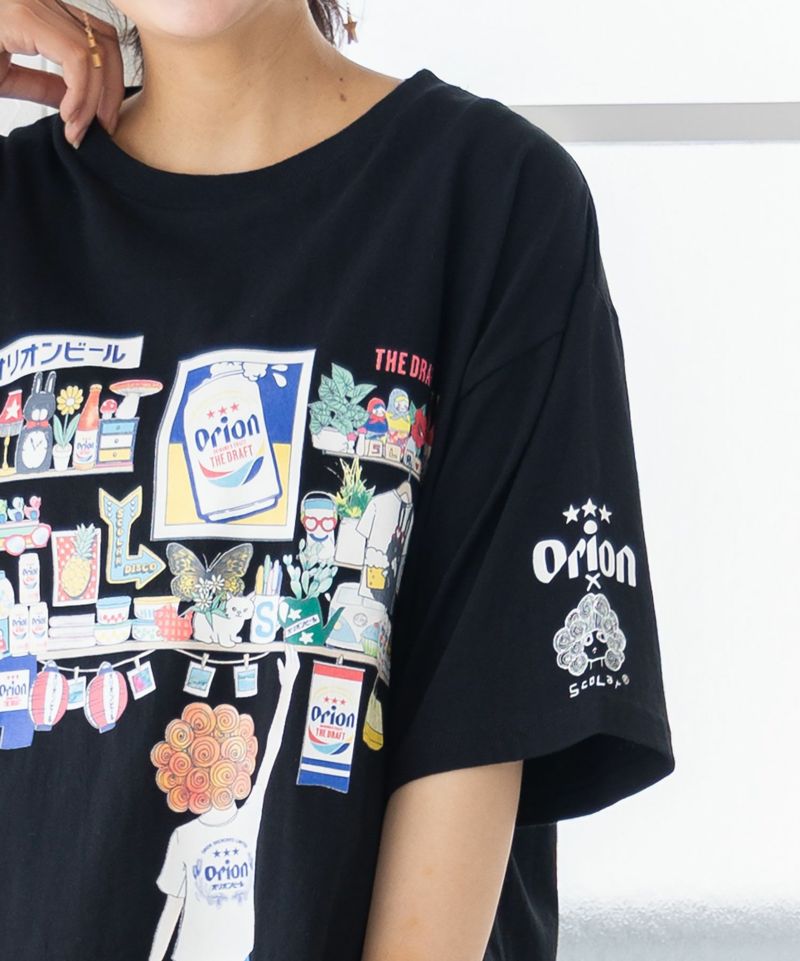 orion×ScoLar オリオンパーティー柄Tシャツ-8