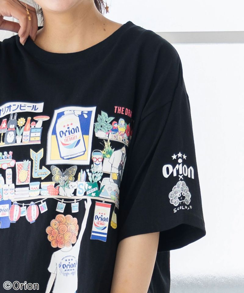 orion×ScoLar オリオンパーティー柄Tシャツ-8