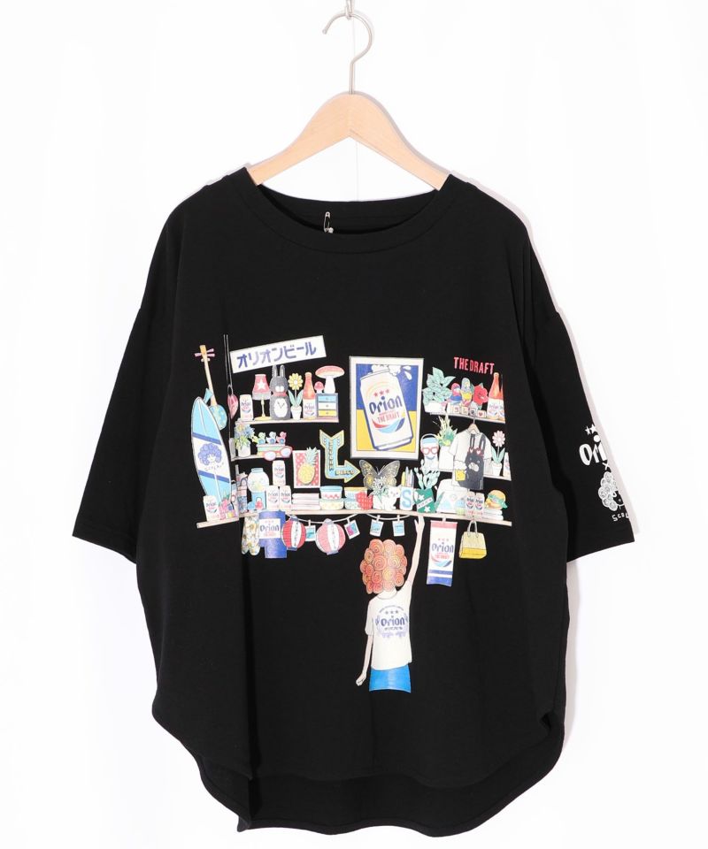 orion×ScoLar オリオンパーティー柄Tシャツ-11