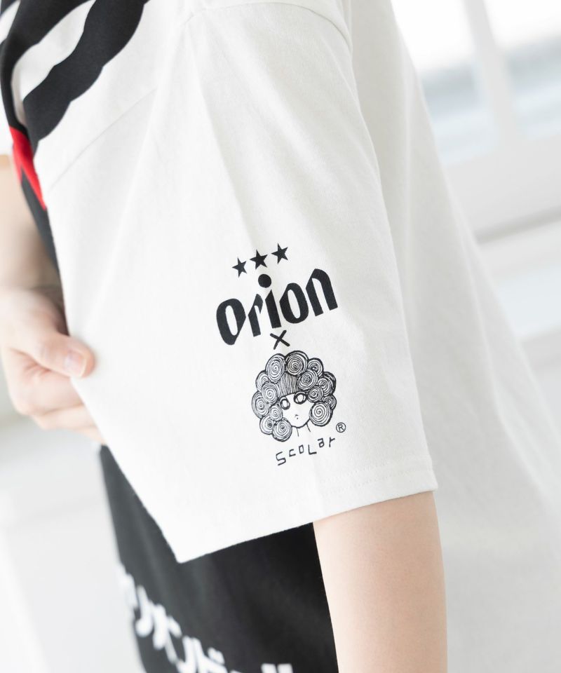 orion×ScoLar ラビルビアフェス柄Tシャツ-8