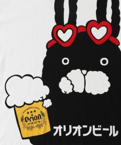 orion×ScoLar ラビルビアフェス柄Tシャツ-10