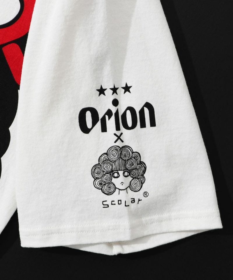 orion×ScoLar ラビルビアフェス柄Tシャツ-15