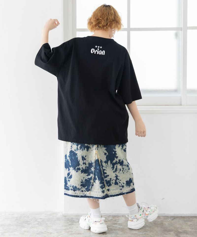 orion×ScoLar トロピカル柄Tシャツ-6