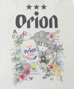 orion×ScoLar トロピカル柄Tシャツ-11