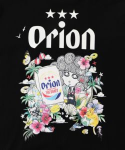 orion×ScoLar トロピカル柄Tシャツ-14