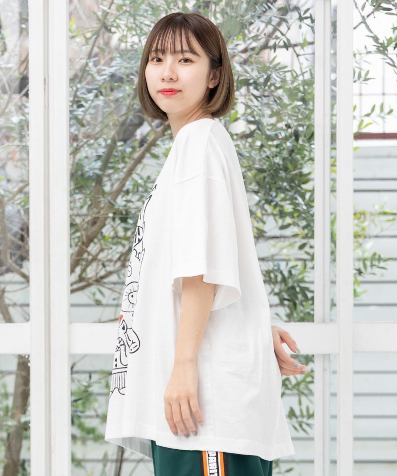 パリティのキャラ大集合 BIG-Tシャツ-3