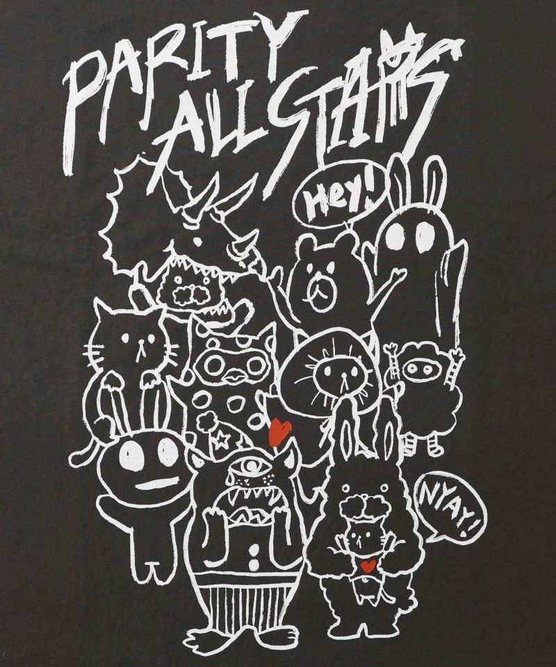 パリティのキャラ大集合 BIG-Tシャツ-11