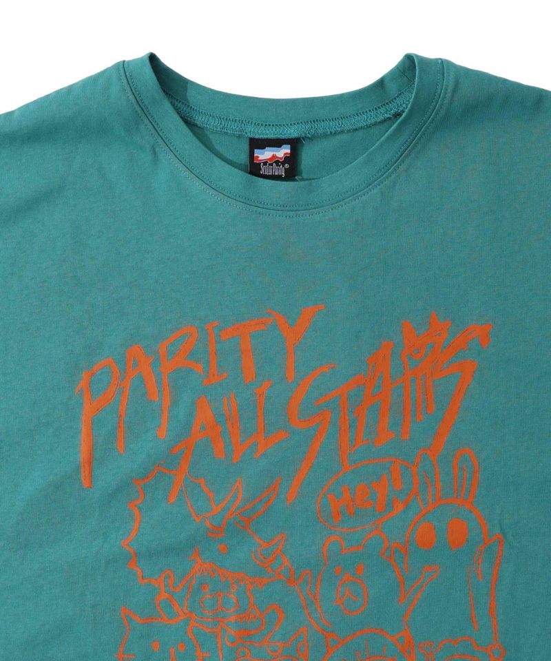 パリティのキャラ大集合 BIG-Tシャツ-16