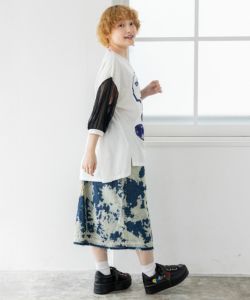 スカラー ScoLar スカラーちゃん×ラッコアップリケ チュール袖