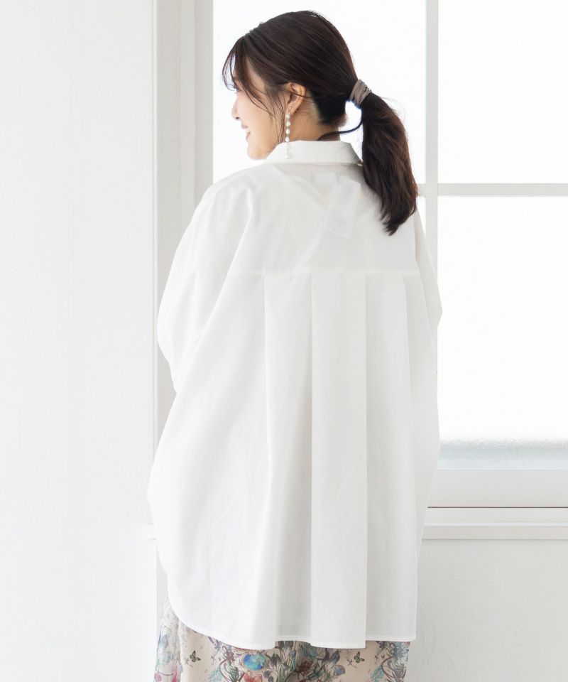 雅結×iS ScoLarコラボ 和風花柄シャツ-6