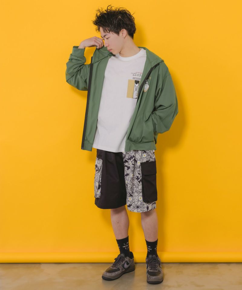 CLOSING柄ポケットTシャツ-7