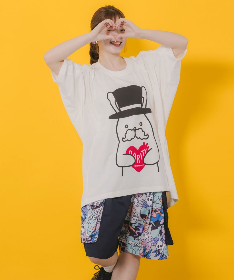 パパラビル柄BIG-Tシャツ-3