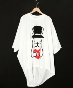 352109：パパラビル柄BIG-Tシャツの通販-ScoLar