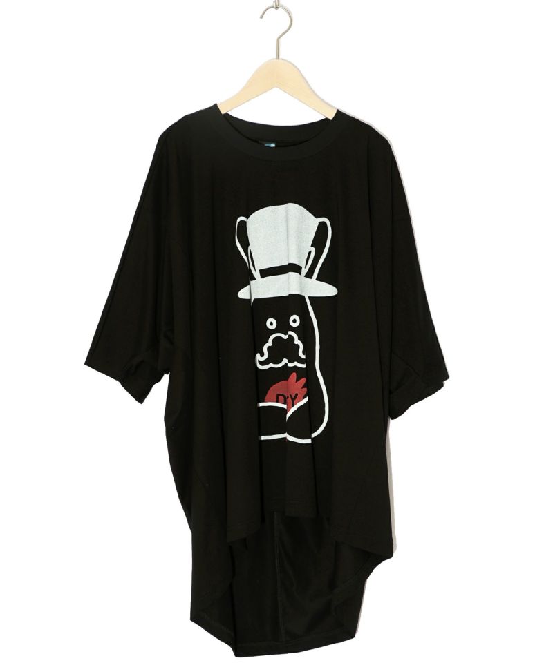 【超特価】 352109：パパラビル柄BIG-Tシャツの通販-ScoLar Tシャツ(半袖+袖なし)