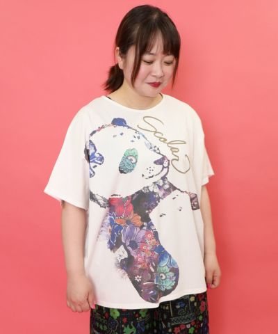352109：パパラビル柄BIG-Tシャツの通販-ScoLar