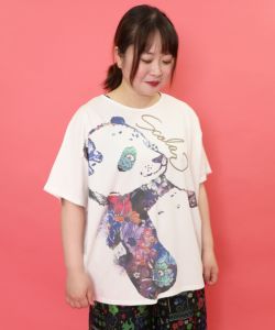 152679：おひるね花パンダ柄チュニックの通販-ScoLar