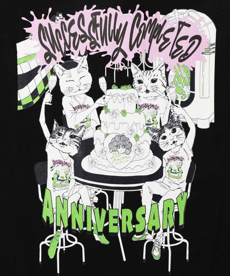 ScoLar25周年アフターパーティー柄Tシャツ-13