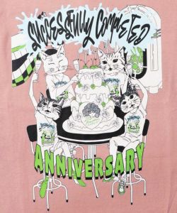 ScoLar25周年アフターパーティー柄Tシャツ-15