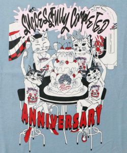 ScoLar25周年アフターパーティー柄Tシャツ-17